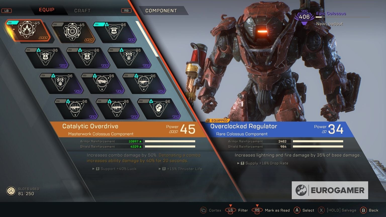 Anthem Masterwork and Legendary gear explained   Masterwork and Legendaries list and how to farm the best weapons and gear - 9