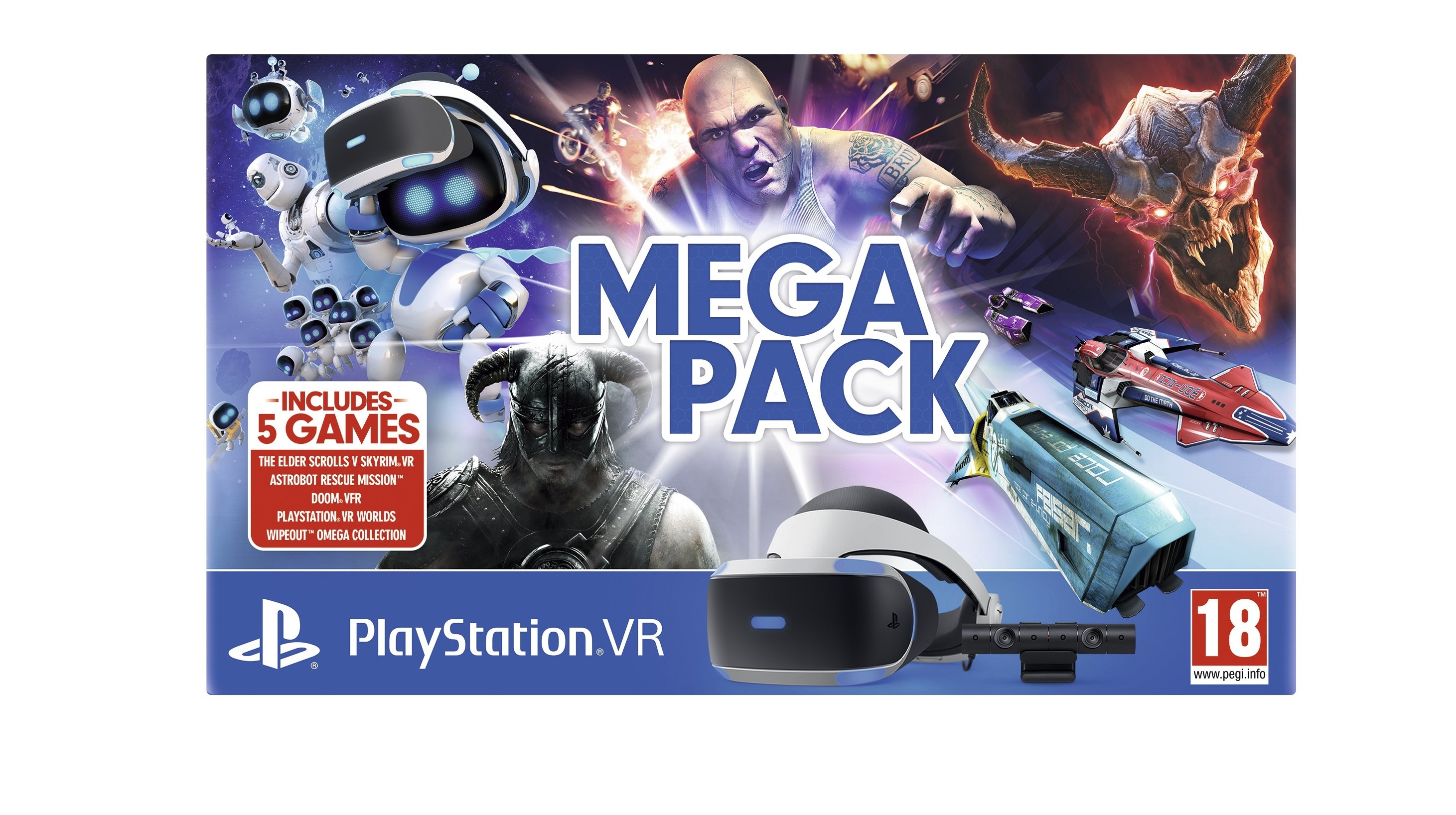 Imagem para Anunciado o Mega Pack PlayStation VR