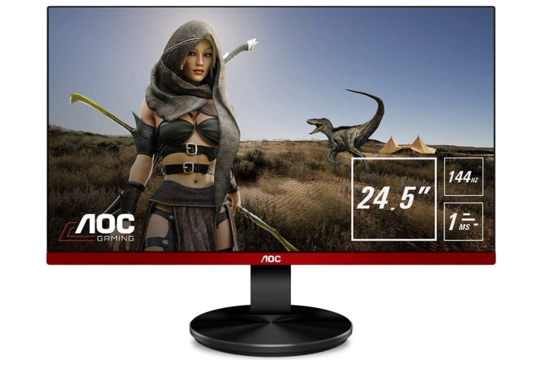 This AOC 144hz gaming monitor is now less than  120 - 45