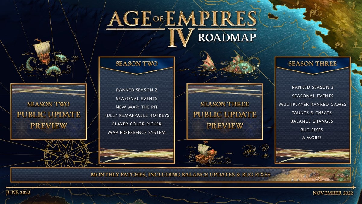 Image for Druhá a třetí sezóna Age of Empires 4 nastíněna
