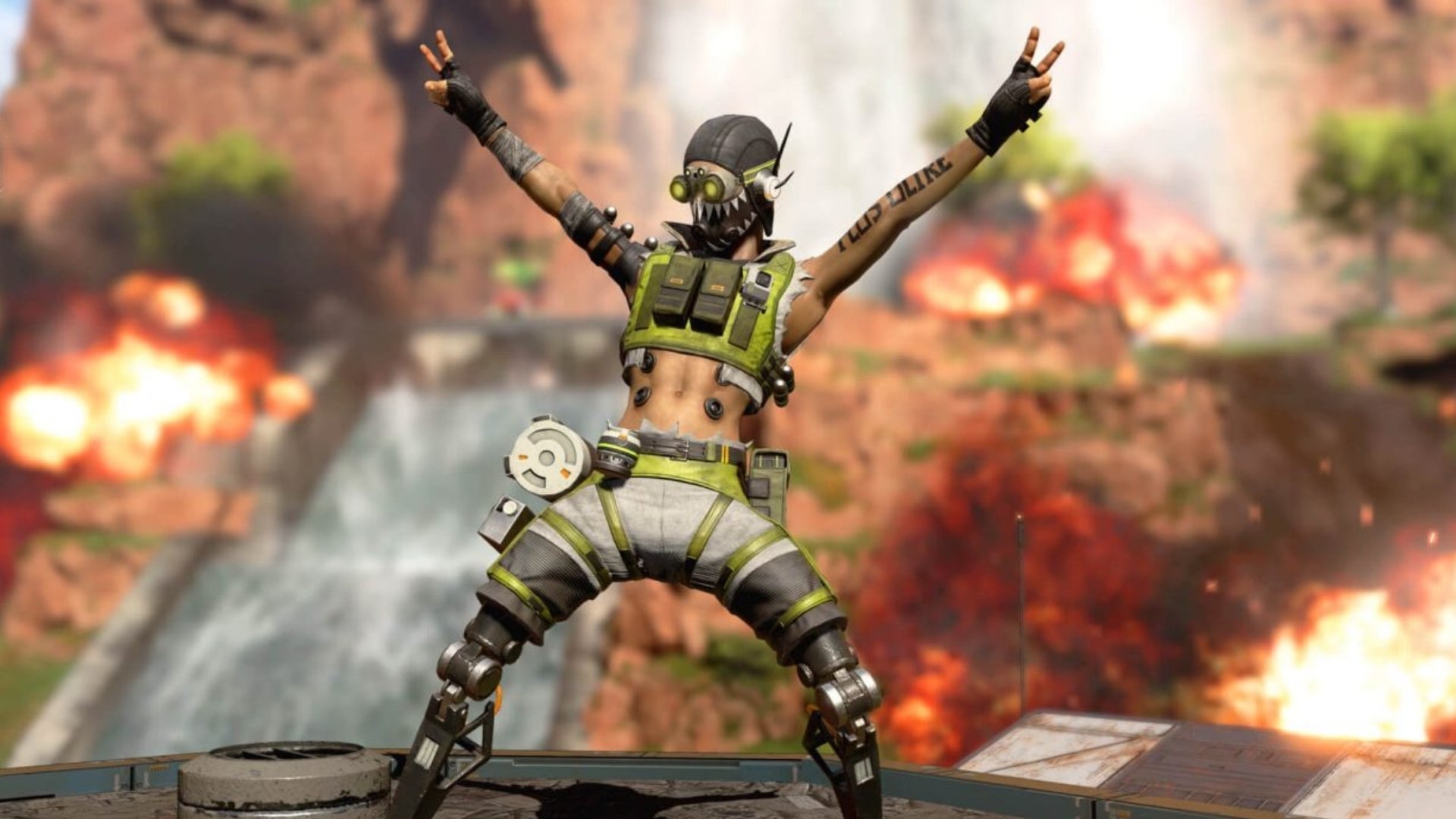 Apex Legends, official Respawn image of Octane from Season One