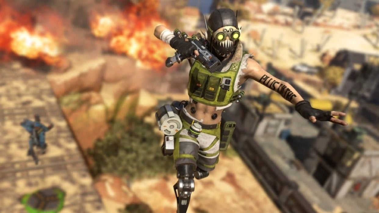 Image for Streamer plays Apex Legends by screaming into a microphone