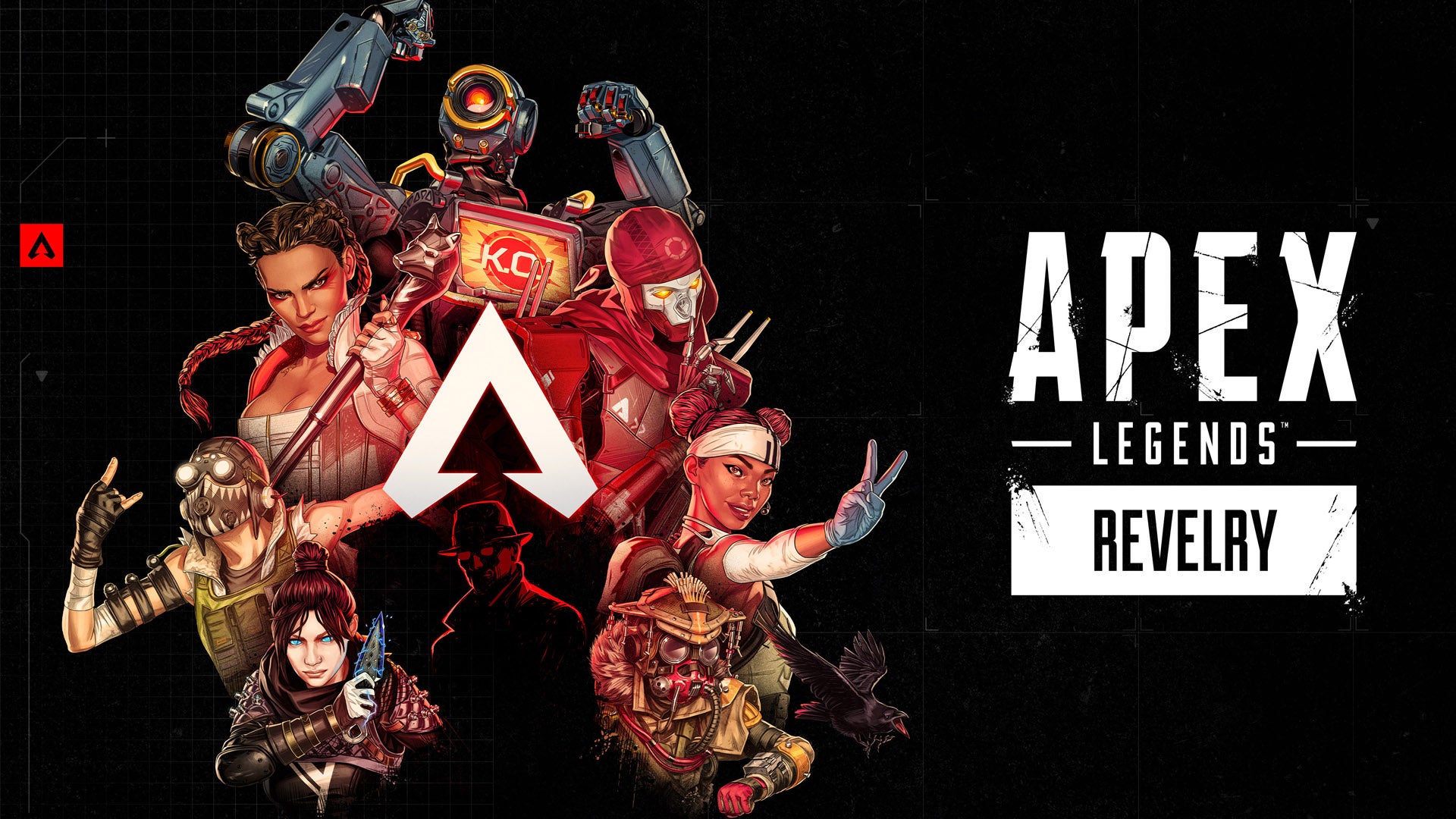 Apex Legends Revelry, Season Logo key artwork from Respawn.
