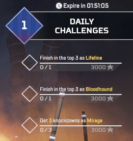 Apex Legends Challenges   Daily  Weekly Challenges explained  how to get Stars and Apex Legends reset times explained - 32