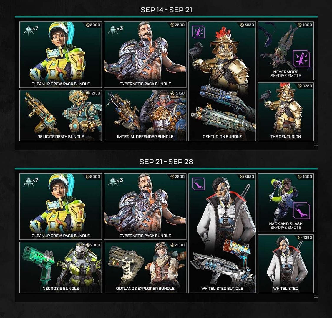 Apex Legends Evolution release time  Rampart s Heirloom set and everything else coming to the collection event - 63