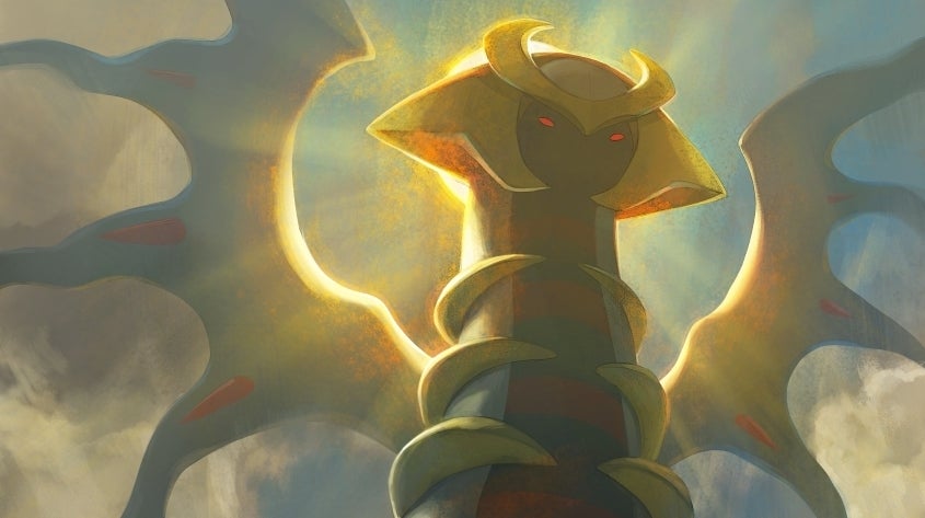 Image for Artist reimagines legendary Pokémon as giants in gorgeous paintings