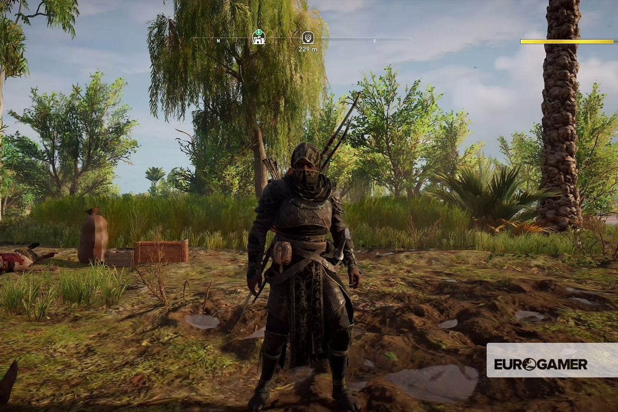 Imagen para Assassin's Creed Origins - Phylakes: cómo matarlos y conseguir el atuendo legendario Capucha Negra