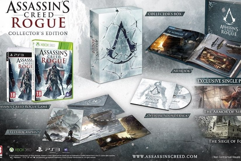 Imagen para Assassin's Creed Rogue tendrá edición de coleccionista