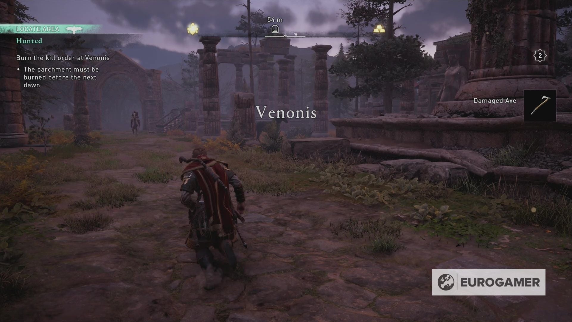 Assassin s Creed Valhalla   Hunted mission explained  Where to burn the kill order at Venonis explained - 64