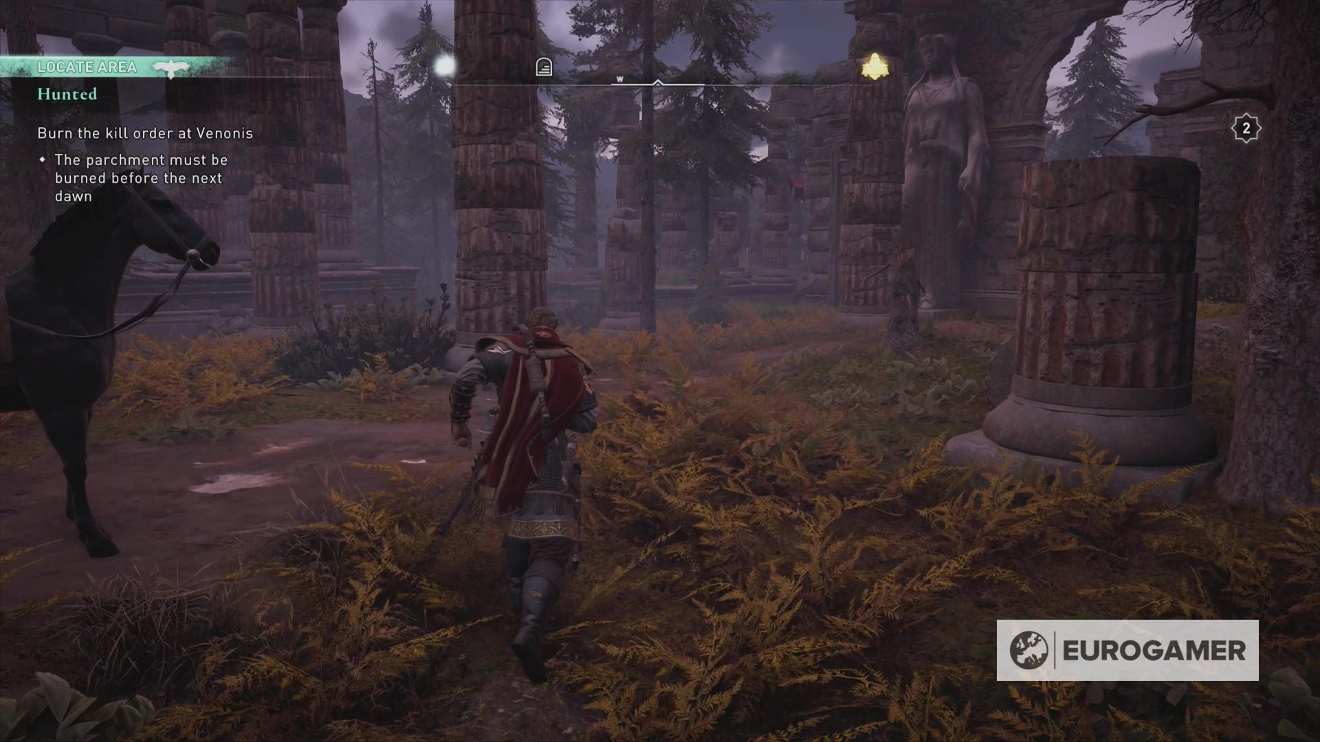Assassin s Creed Valhalla   Hunted mission explained  Where to burn the kill order at Venonis explained - 29