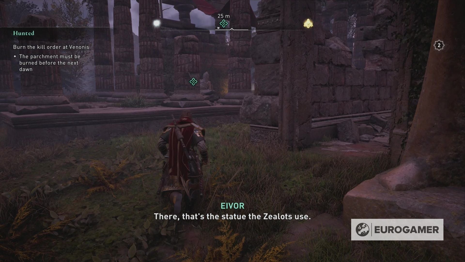 Assassin s Creed Valhalla   Hunted mission explained  Where to burn the kill order at Venonis explained - 80