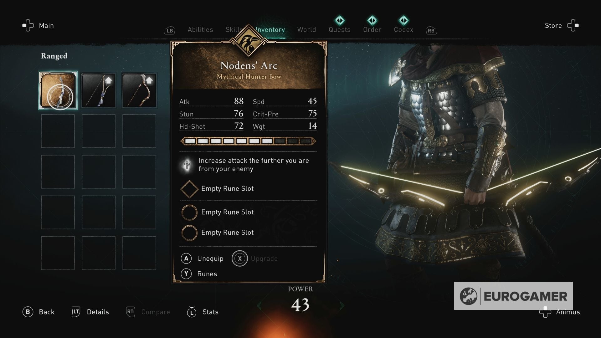Assassin s Creed Valhalla   Nodens  Arc location  How to find the secret Isu Bow - 76