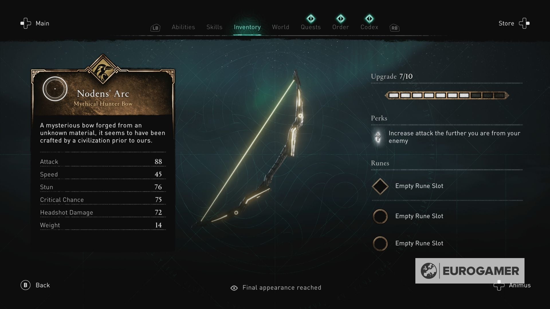 Assassin s Creed Valhalla   Nodens  Arc location  How to find the secret Isu Bow - 20