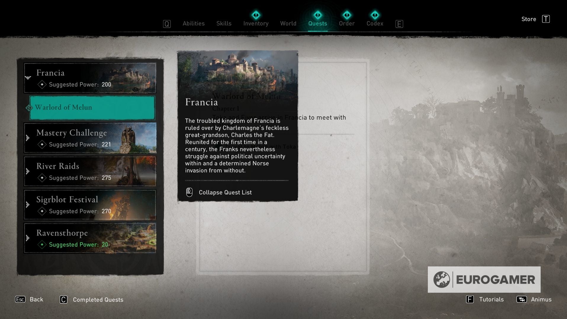 Assassin s Creed Valhalla   How to start The Siege of Paris DLC  level requirements and how to get to France - 62