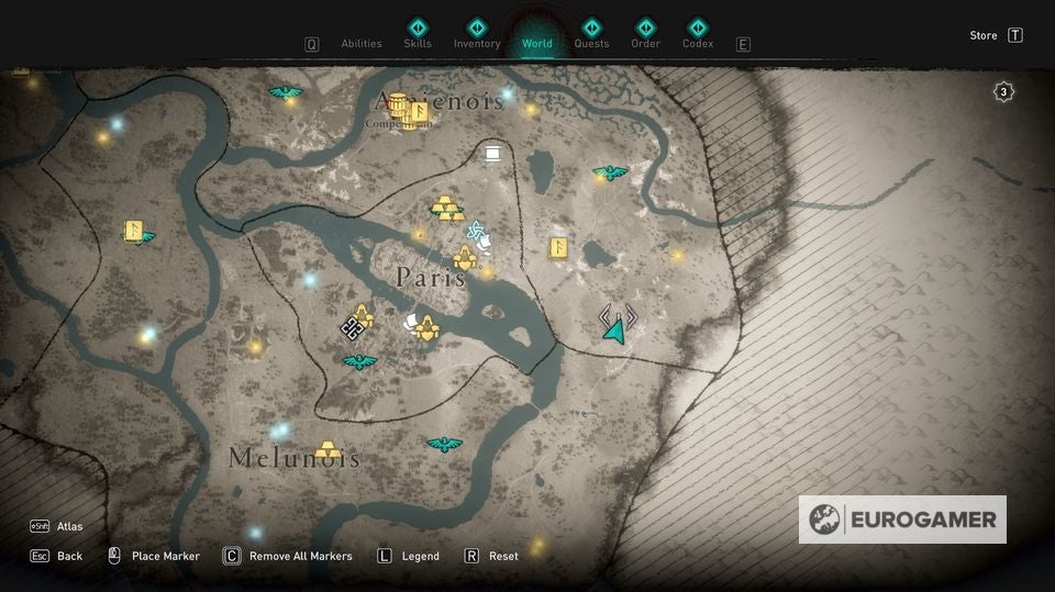 Assassin s Creed  Valhalla   Treasure Hoard map locations list by region - 53