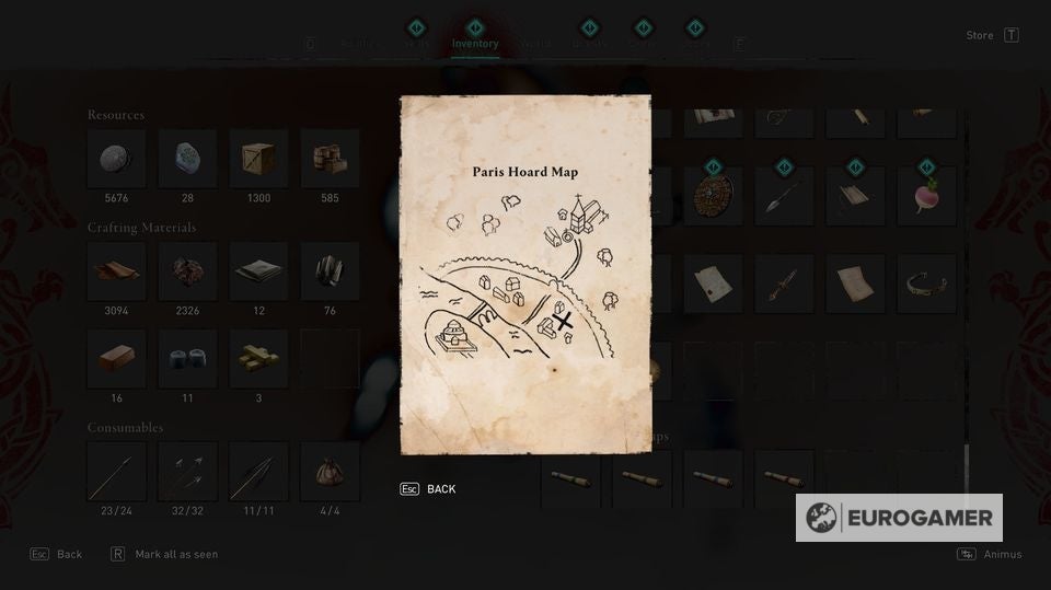 Assassin s Creed  Valhalla   Treasure Hoard map locations list by region - 70