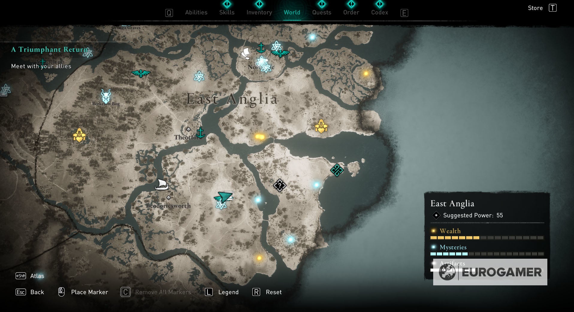 Assassin s Creed  Valhalla   Treasure Hoard map locations list by region - 1