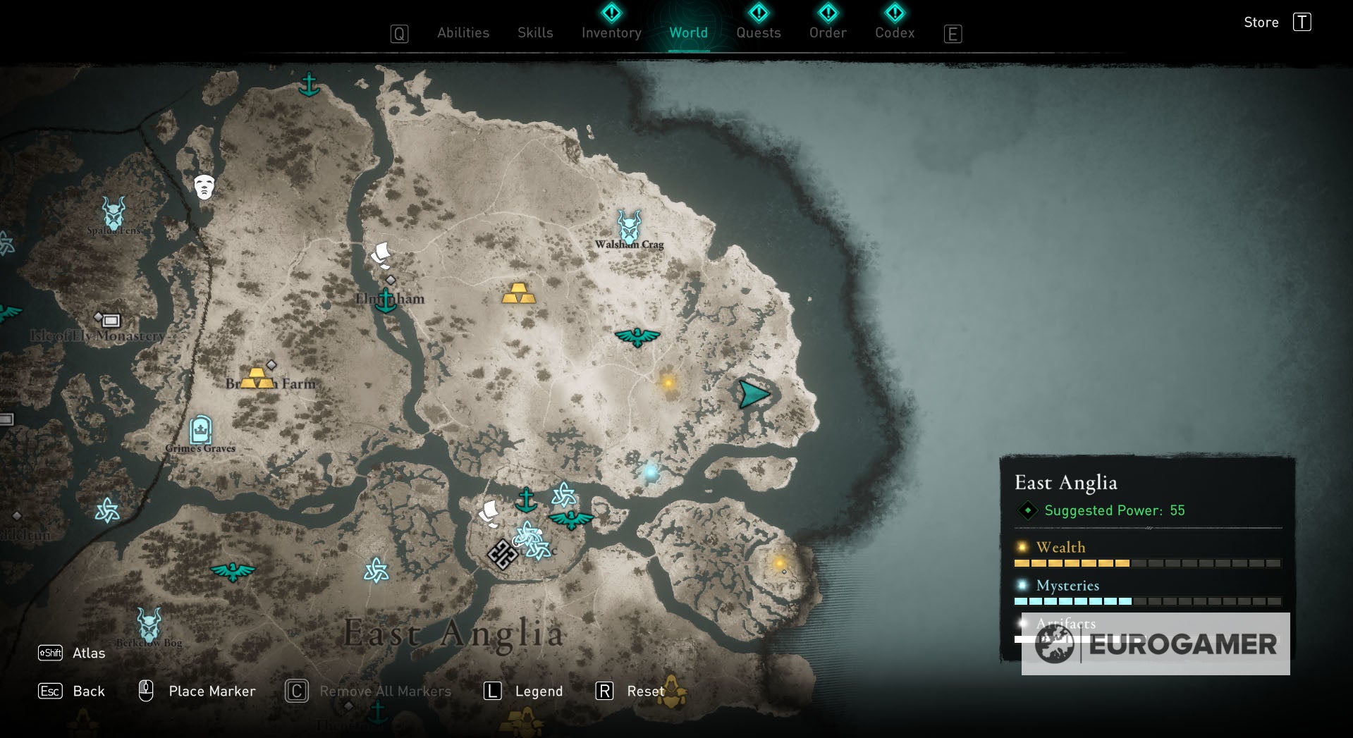 Assassin s Creed  Valhalla   Treasure Hoard map locations list by region - 81