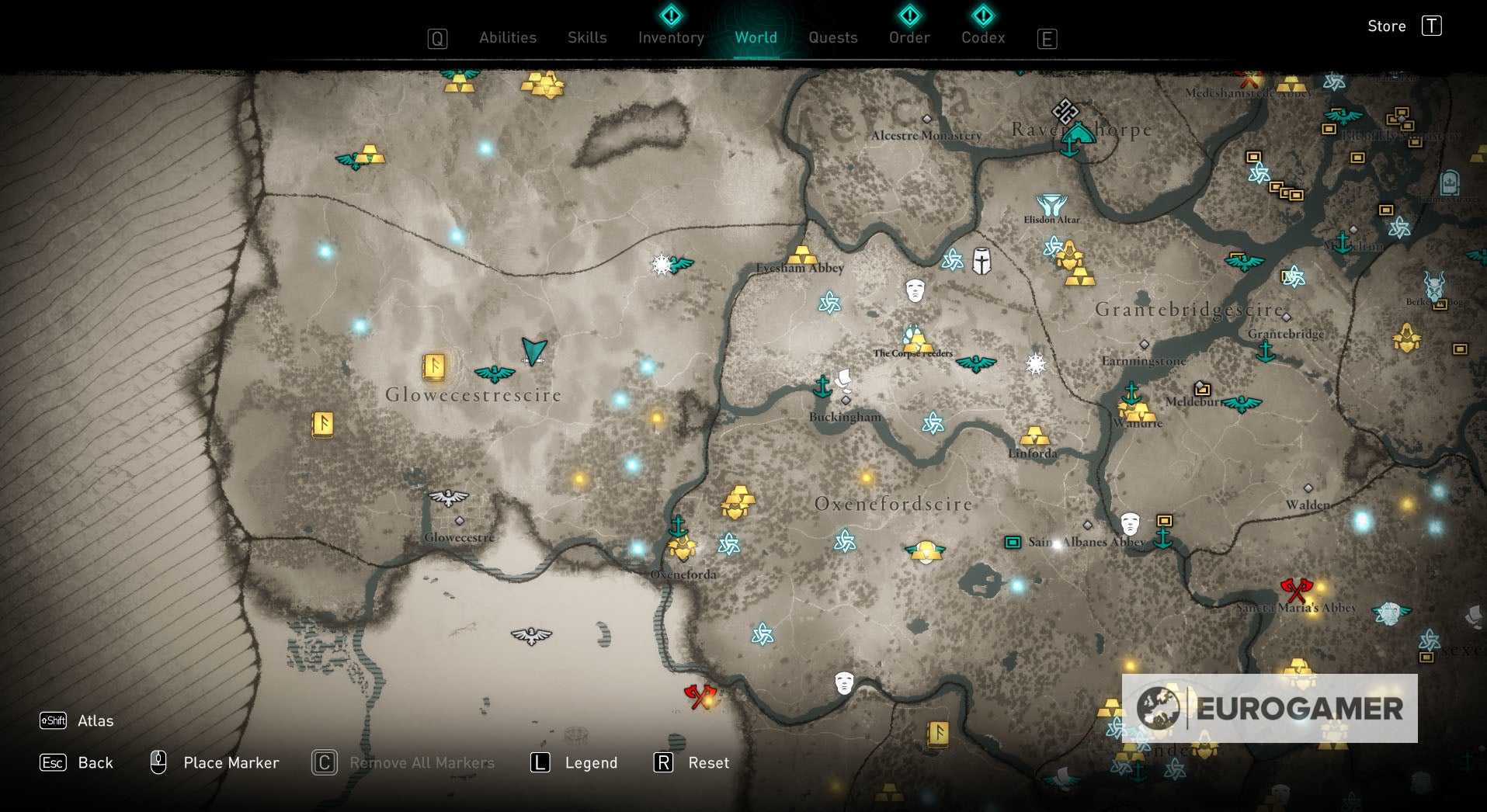 Assassin s Creed  Valhalla   Treasure Hoard map locations list by region - 19