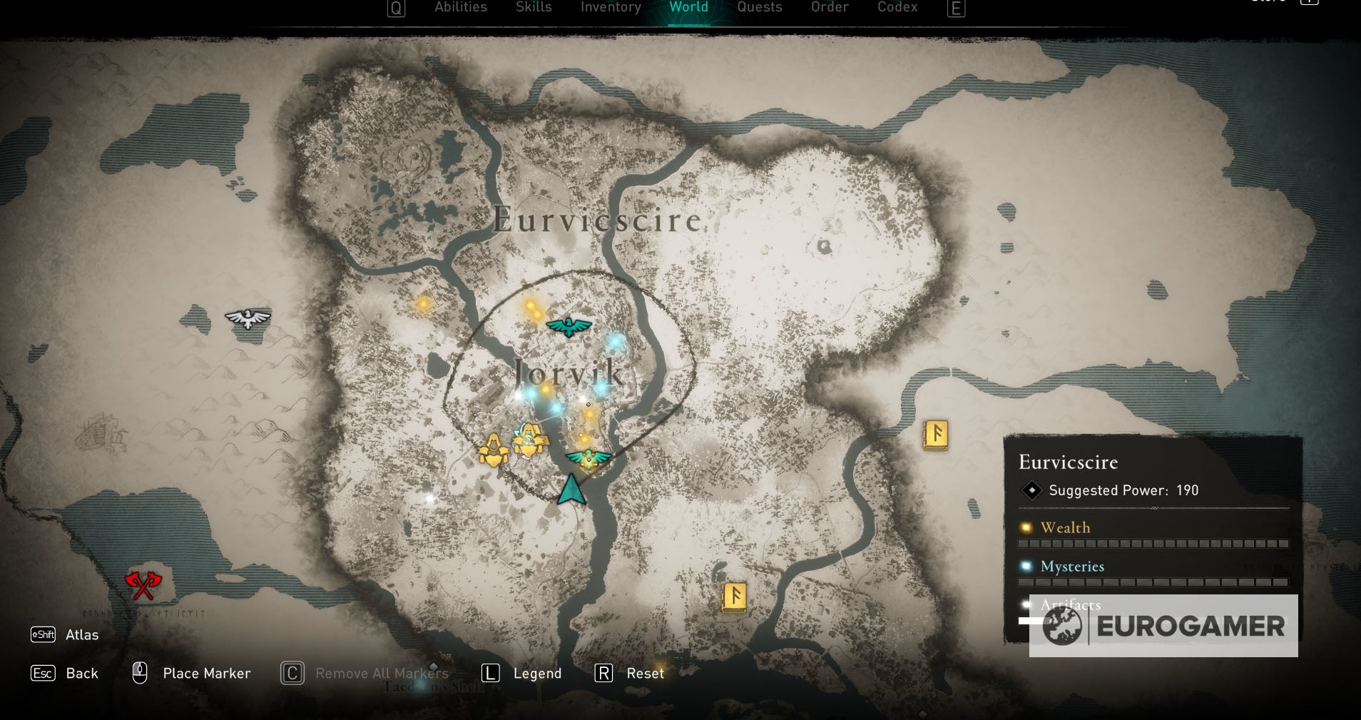 Assassin s Creed  Valhalla   Treasure Hoard map locations list by region - 80