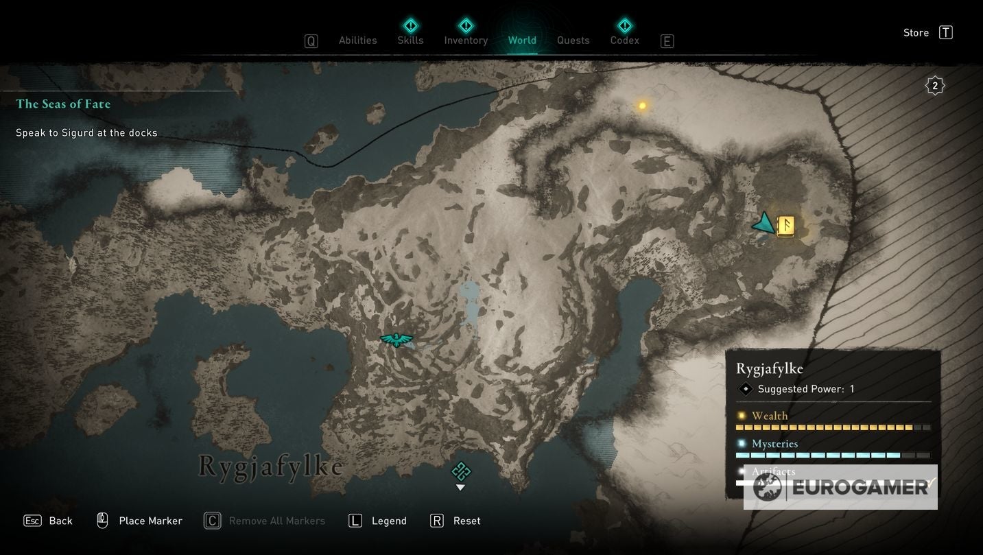 Assassin s Creed  Valhalla   Treasure Hoard map locations list by region - 22