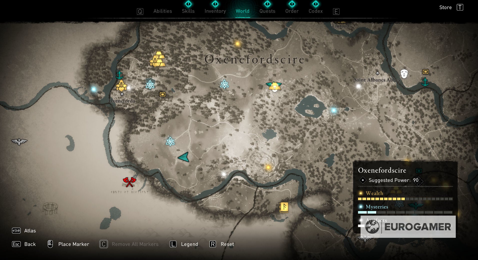 Assassin s Creed  Valhalla   Treasure Hoard map locations list by region - 53