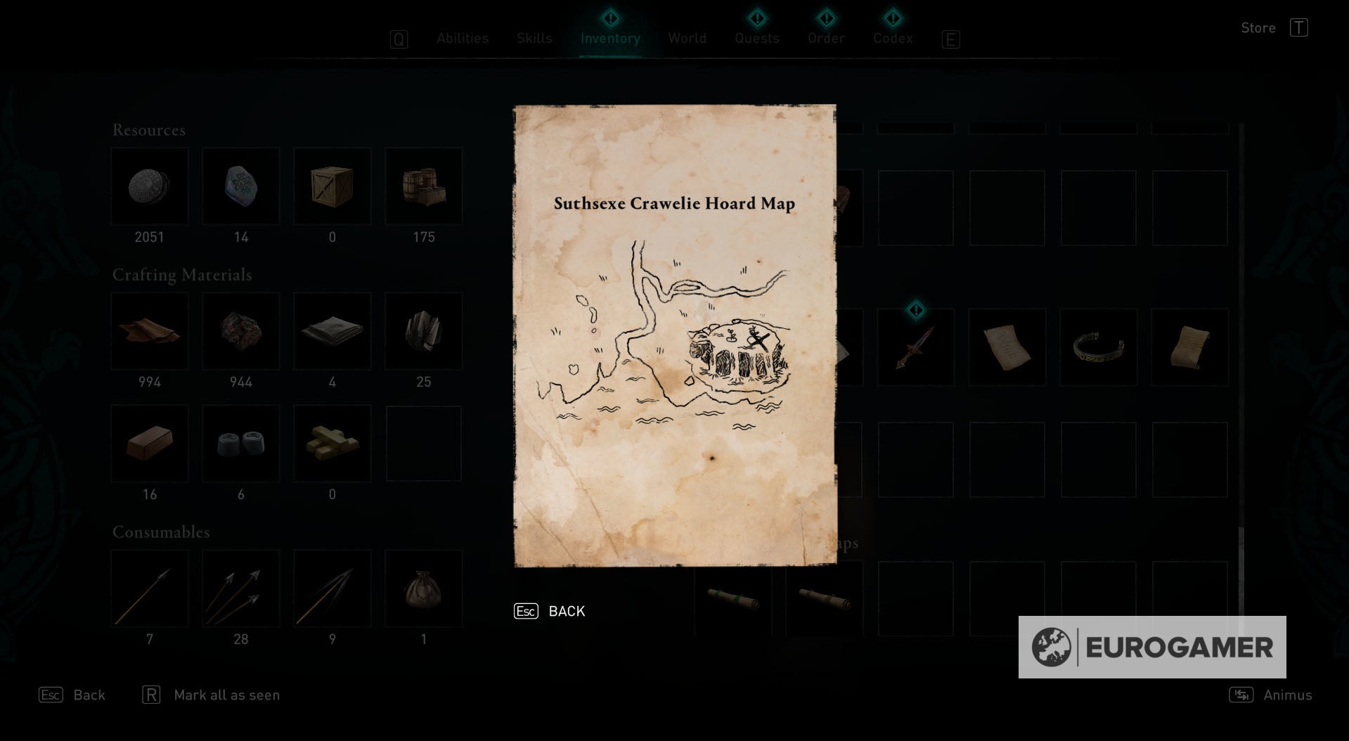 Assassin s Creed  Valhalla   Treasure Hoard map locations list by region - 80