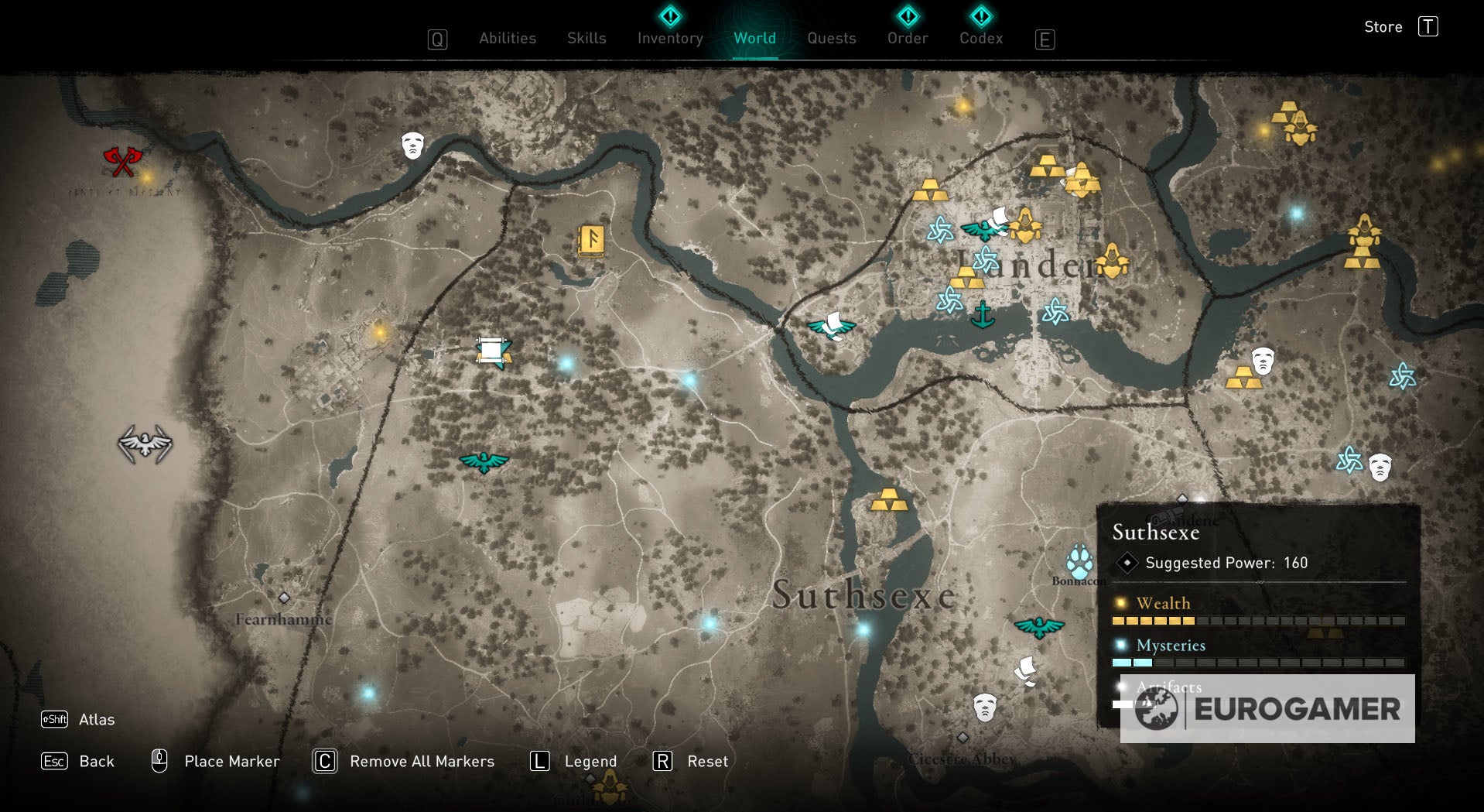 Assassin s Creed  Valhalla   Treasure Hoard map locations list by region - 16