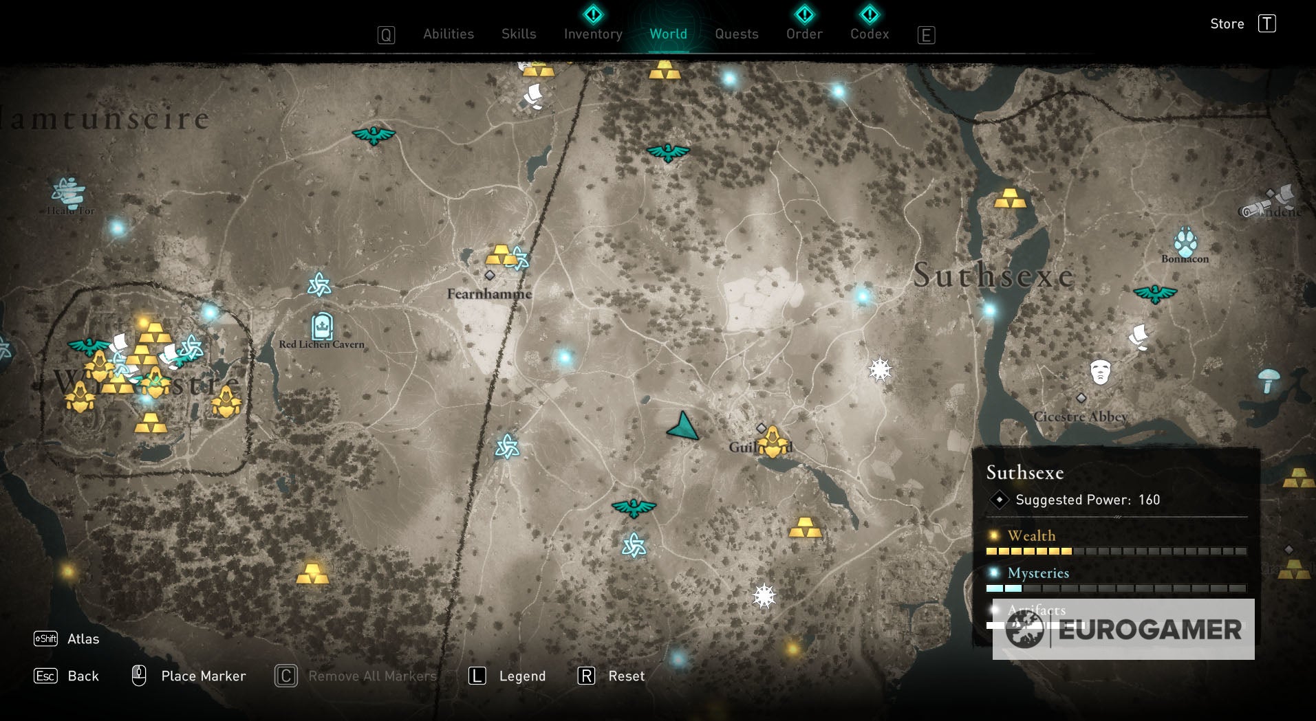 Assassin s Creed  Valhalla   Treasure Hoard map locations list by region - 17