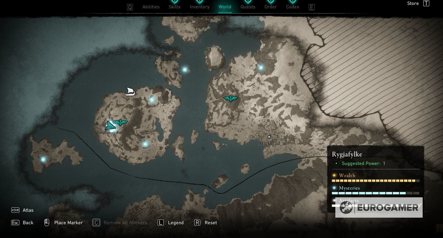 Assassin s Creed  Valhalla   Treasure Hoard map locations list by region - 32
