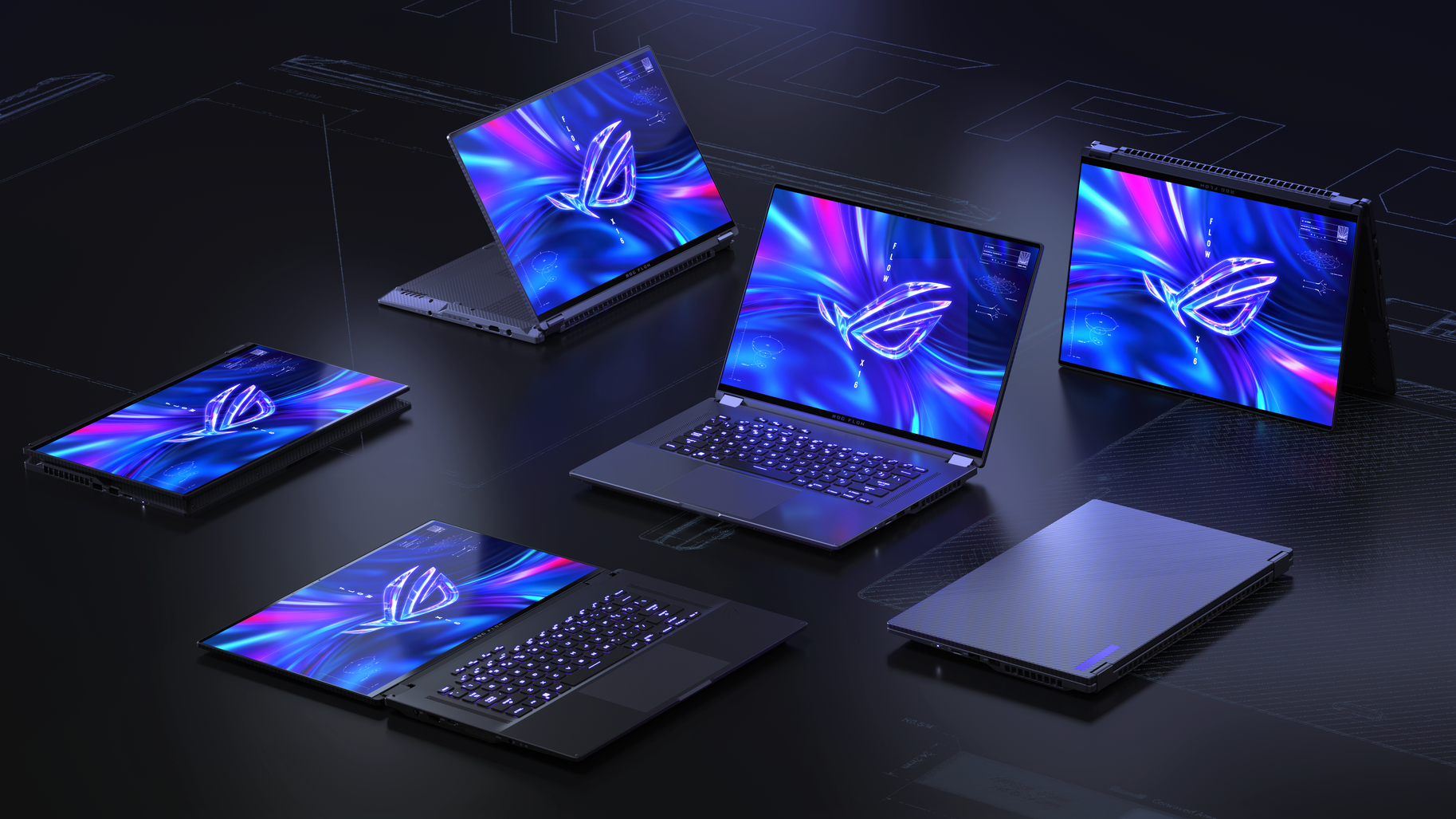 With ROG Flow X16, Asus launches a powerful convertible game