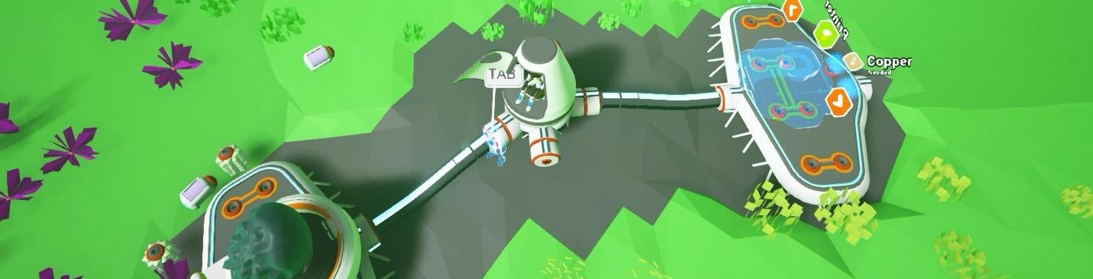 Image for At the moment, Astroneer is a fascinating inversion of typical sci-fi wonder