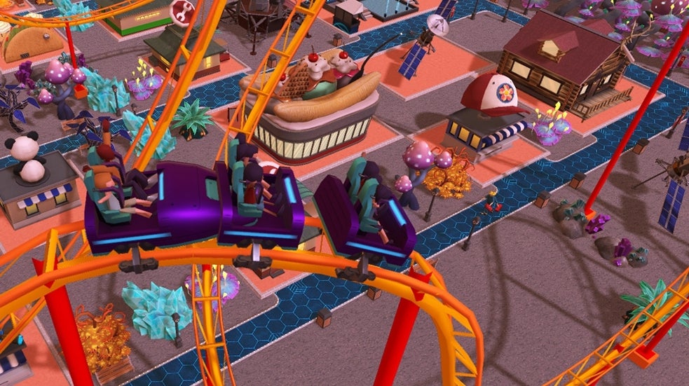 Image for Atari's crowdfunded RollerCoaster Tycoon for Switch launches in two weeks