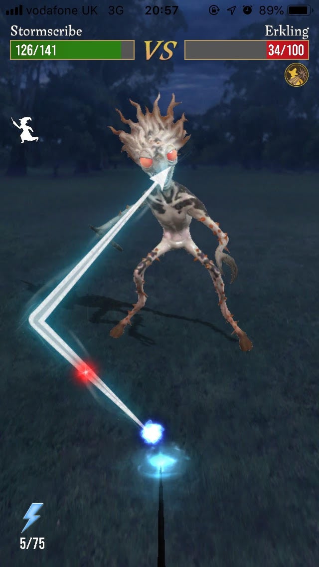 Harry Potter Wizards Unite   Combat explained  How to battle  find Oddities and use Strategic Spells - 13