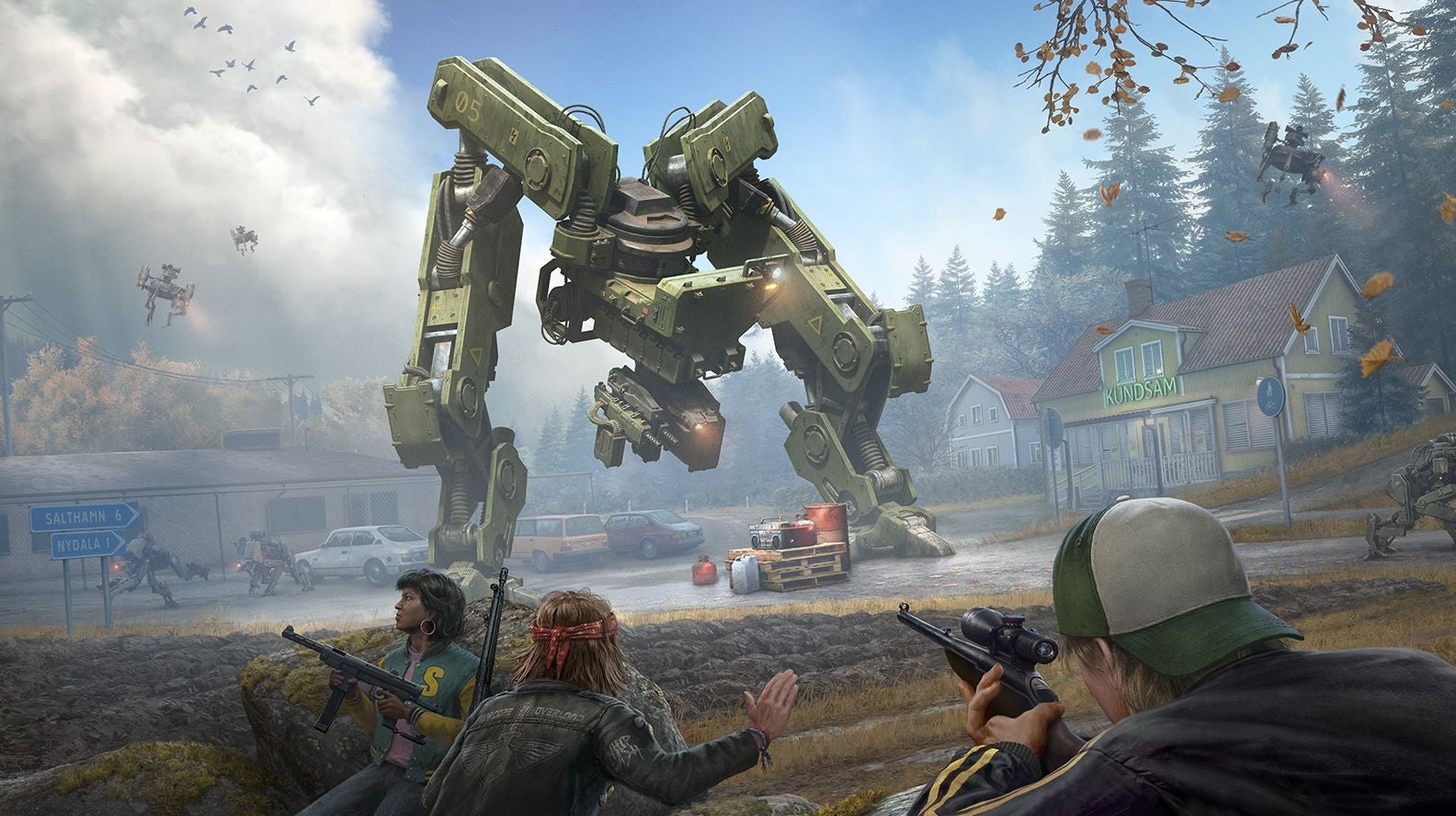 Image for Avalanche's moody '80s robo-shooter Generation Zero gets a March release date