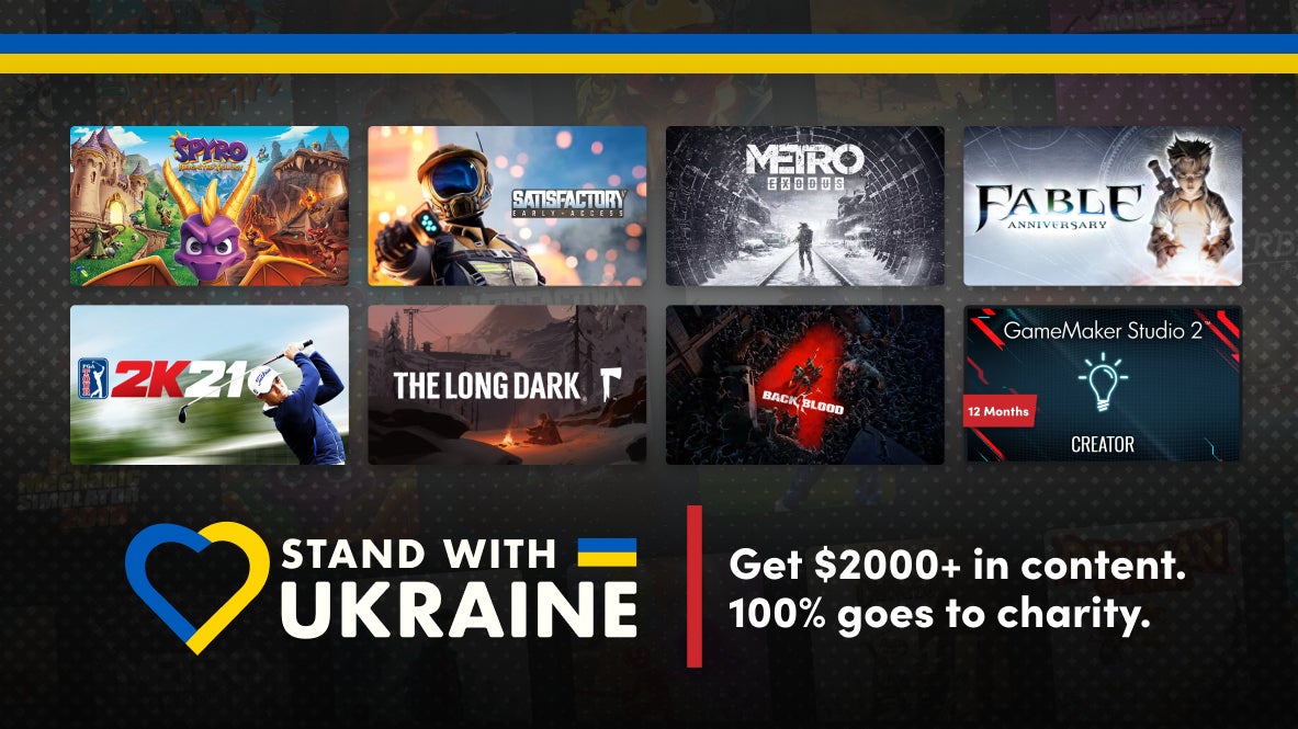 Image for Back 4 Blood, Metro Exodus či Spyro v balíčku Stojíme při Ukrajině