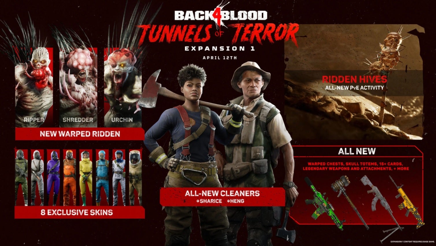 Image for Trailer z Tunnels of Blood DLC do Back 4 Blood