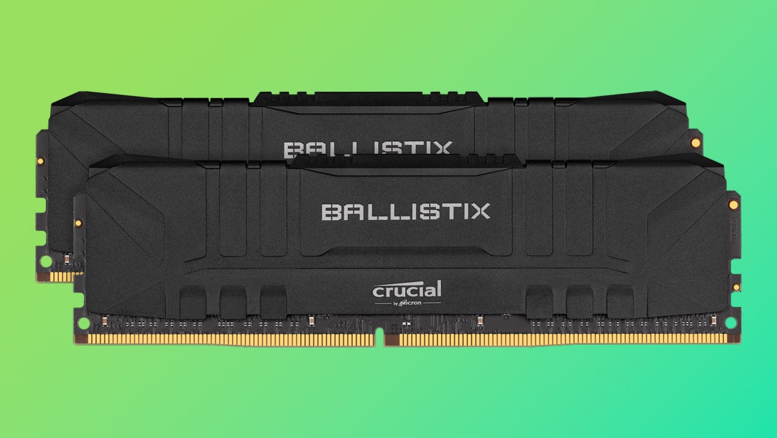 Image for Upgrade your PC with 16GB of Crucial Ballistix DDR4-3200 for less than £50