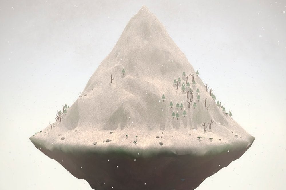 Image for Barely interactive "mountain simulator" nearly tops the iOS charts