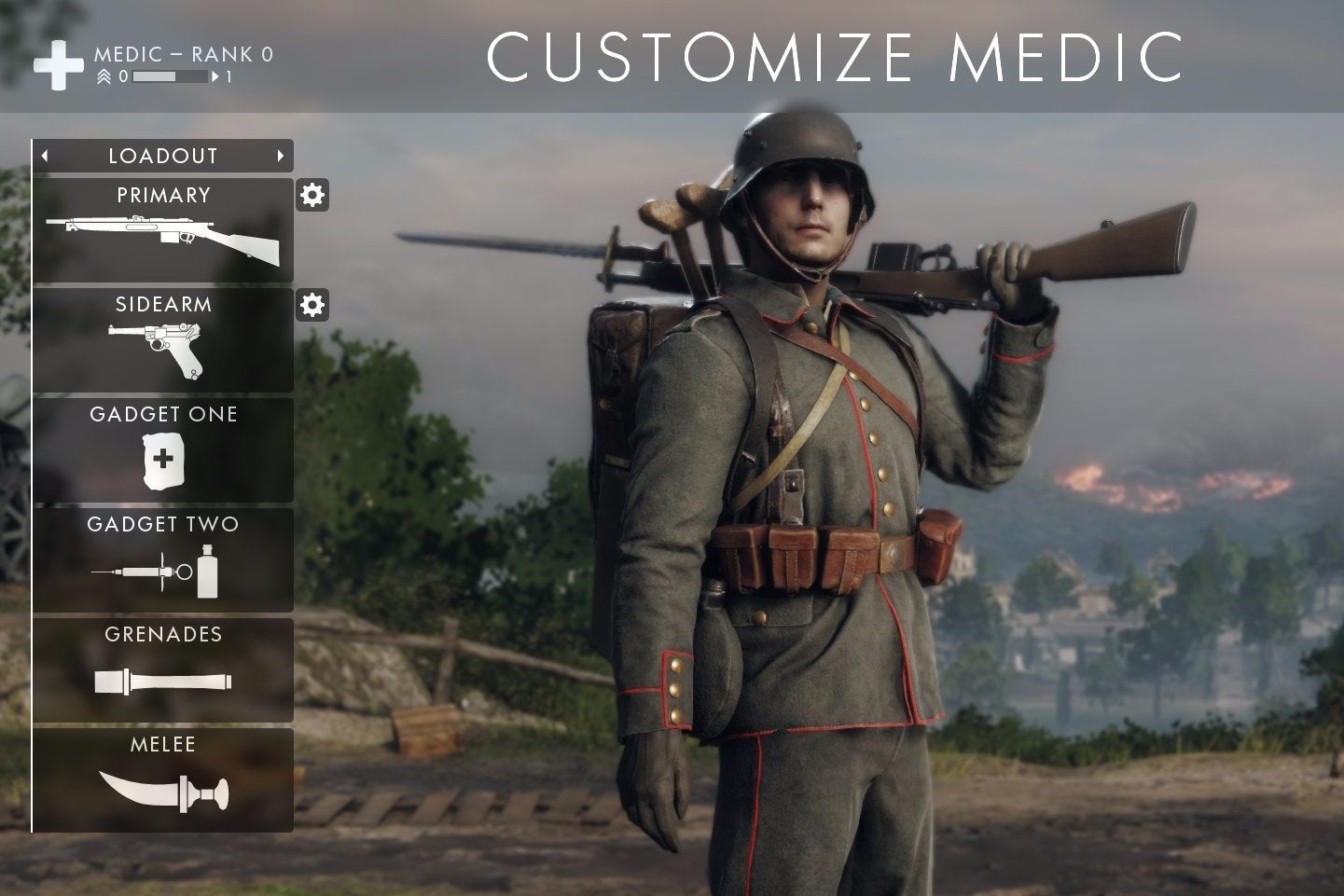 Image for Battlefield 1 Medic Class loadouts and strategies - Rifles, Syringes, Grenade Launchers and more