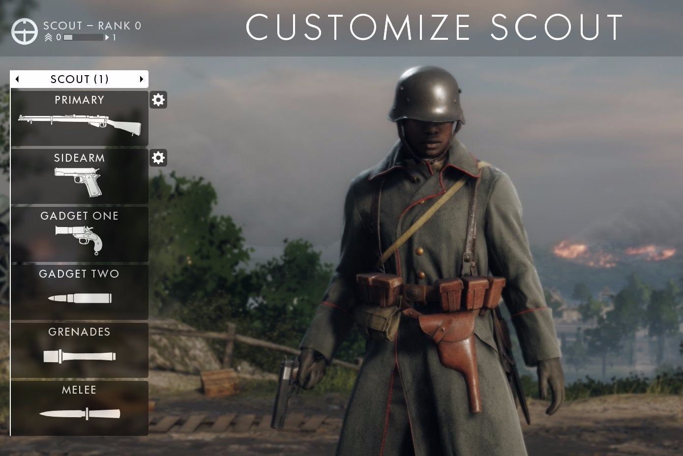 Image for Battlefield 1 Scout Class loadouts and strategies - Sniper Rifles, Decoys, Tripwires and more