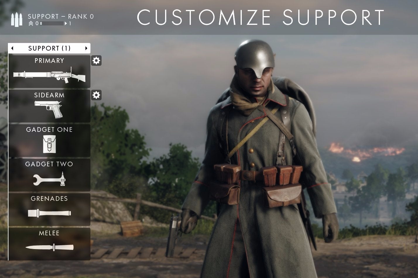 Image for Battlefield 1 Support Class loadouts and strategies - LMGs, Mortars, Ammo Crates and more