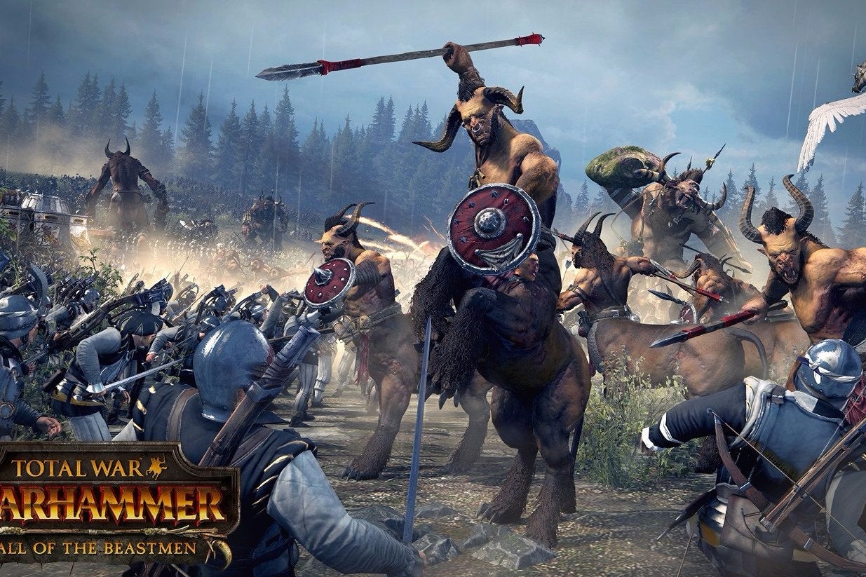 Obrazki dla Bestie Chaosu w nowym gameplayu z Total War: Warhammer