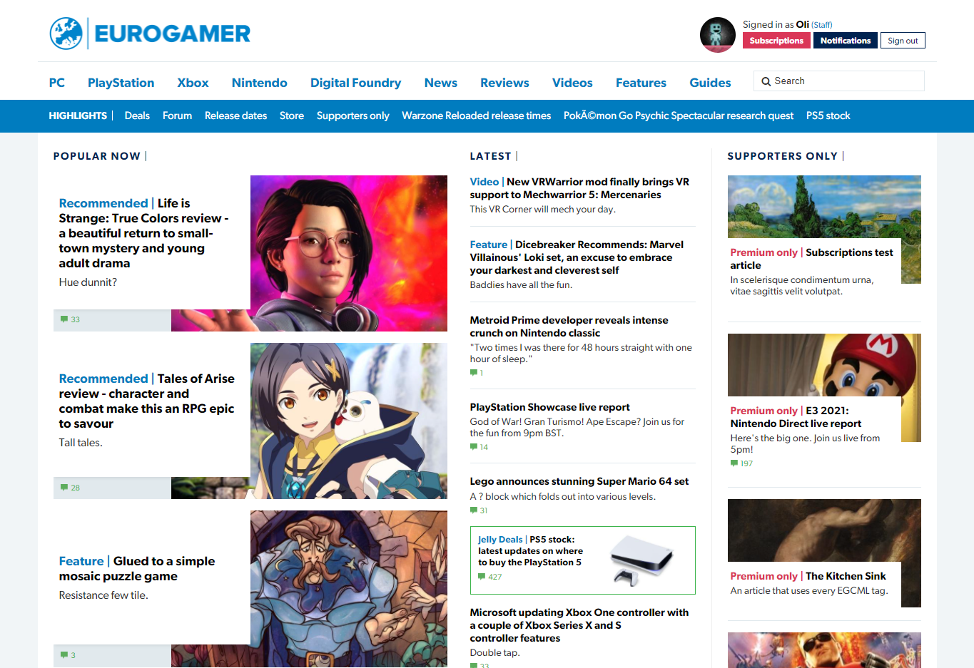 Support Eurogamer to view the site ad free   and much more - 18