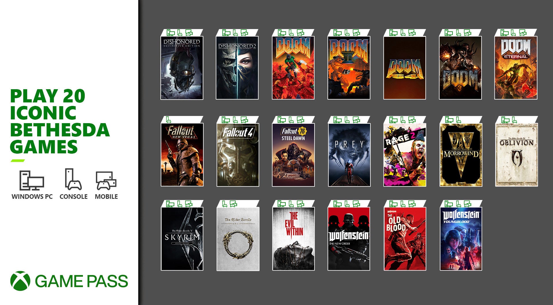 20 Bethesda games coming to Game Pass on Xbox  PC  and Cloud tomorrow - 49