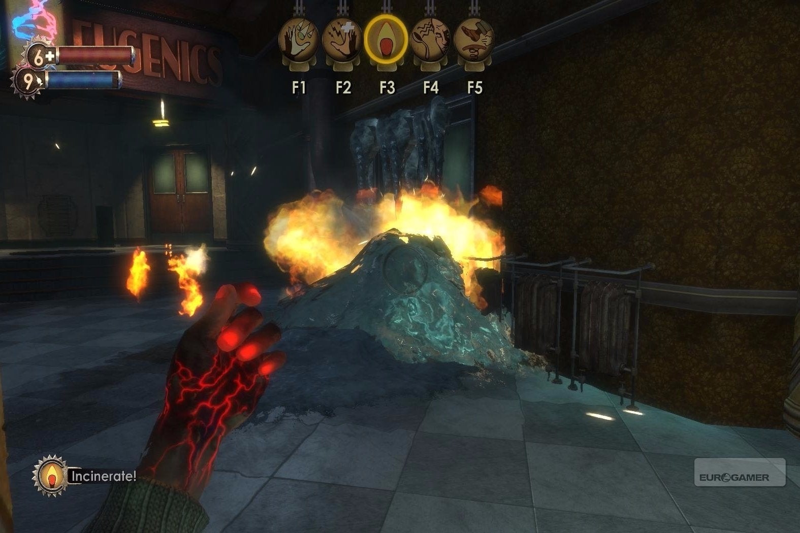 Obrazki dla BioShock - plazmidy: wszystkie zdolności, jak z nich korzystać