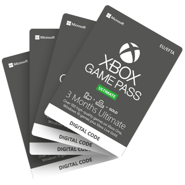 Xbox Game Pass Ultimate – 3 Month Membership – Xbox Series XS, Xbox One,  Windows [Digital Code] : Everything Else 