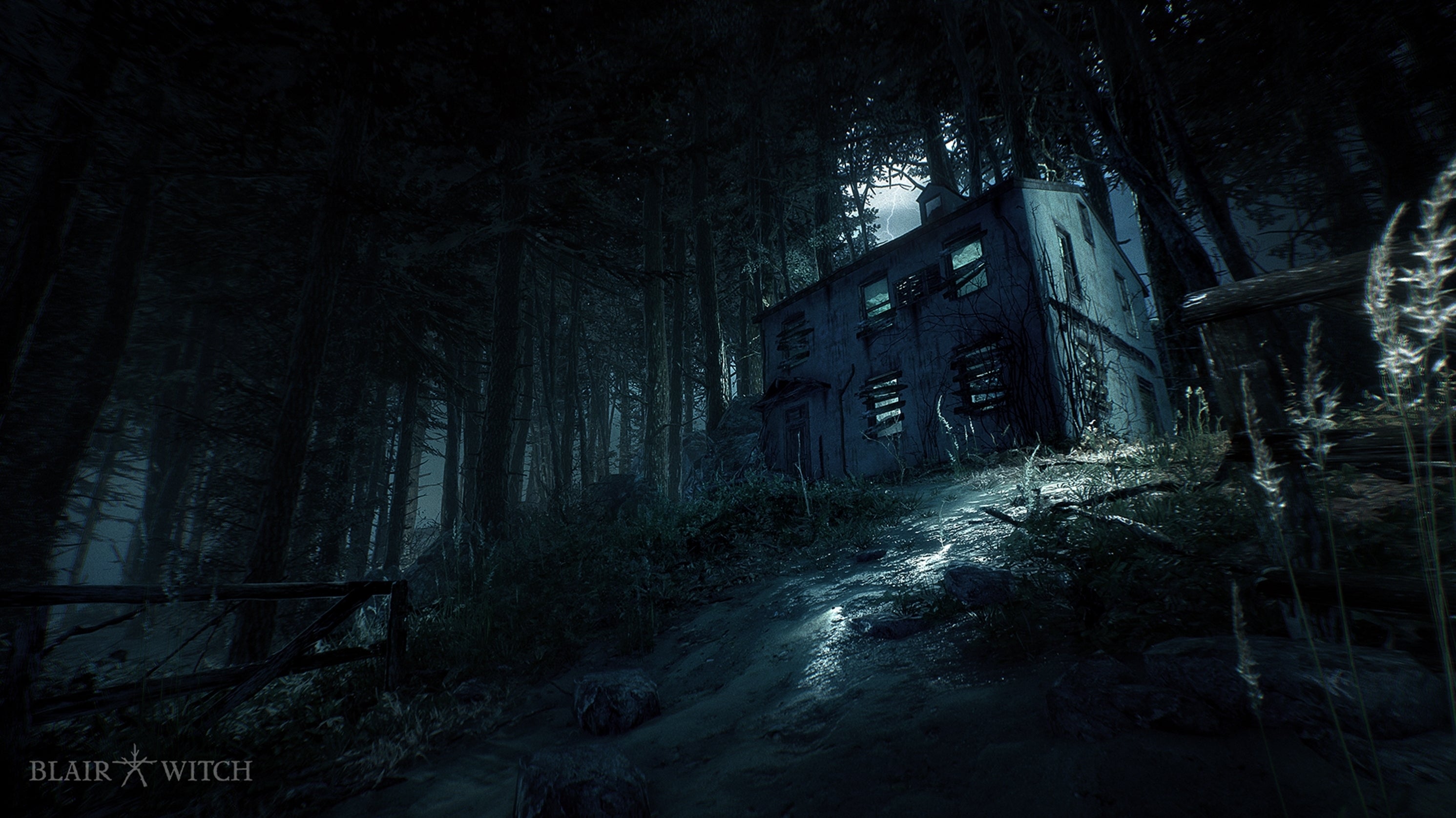 Immagine di L'inquietante foresta di Blair Witch in un lungo video gameplay