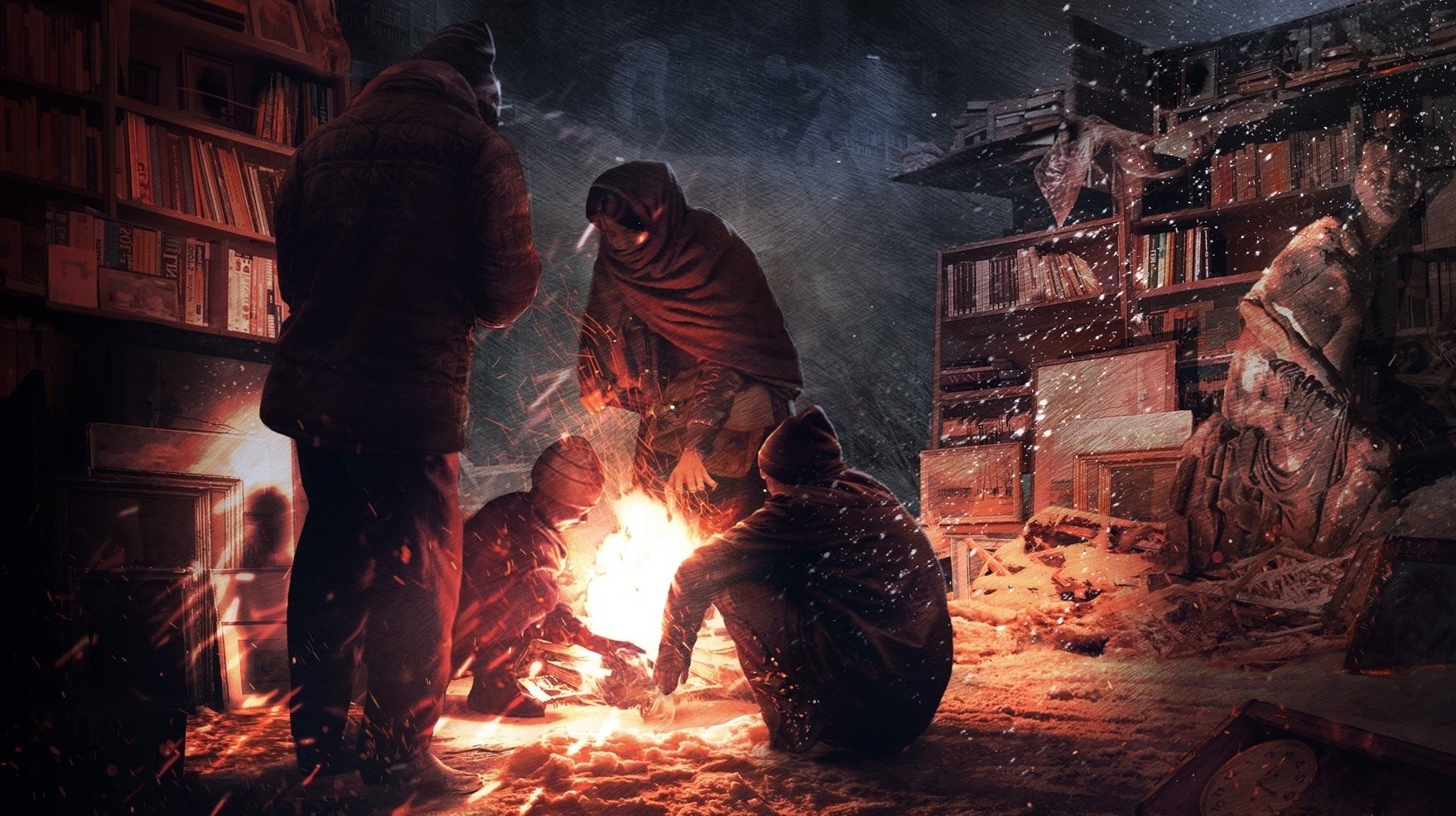 Image for Bleak survival game This War of Mine's final Stories DLC, Fading Embers, out next month