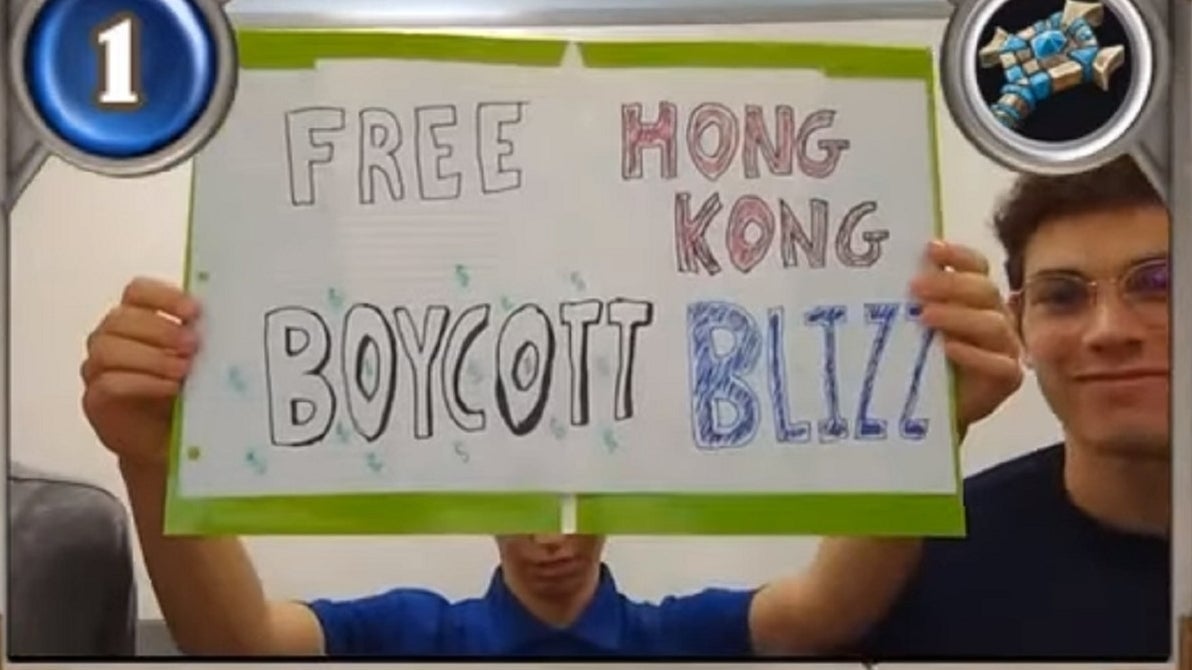 Imagem para Blizzard bane equipa universitária de Hearthstone por mostrar apoio a Hong Kong